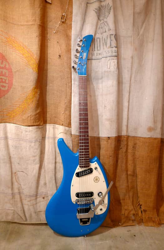 Yamaha SG2-C Flying Banana 1960's Blue | Reverb