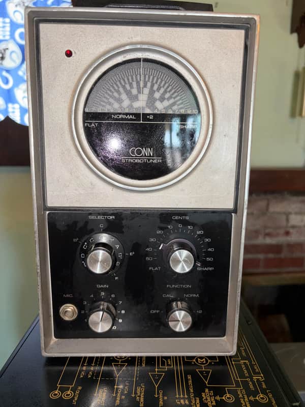 Vintage 1970s Conn ST-11 Strobotuner Type 001 Strobe Tuner – Serial #64764 image 1