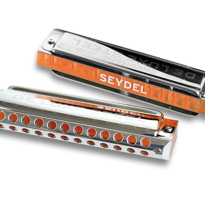 Seydel Non-Slider Chromatic Deluxe Steel, Key of G. New with Full Warranty! image 1