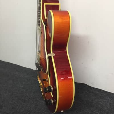 Ibanez AF155-AWB Artstar Standard 2012 Aged Whiskey Burst with OHSC image 5