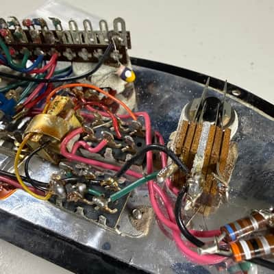 Gibson Les Paul Triumph or Recording Bass Complete Control Plate (E-327) image 4