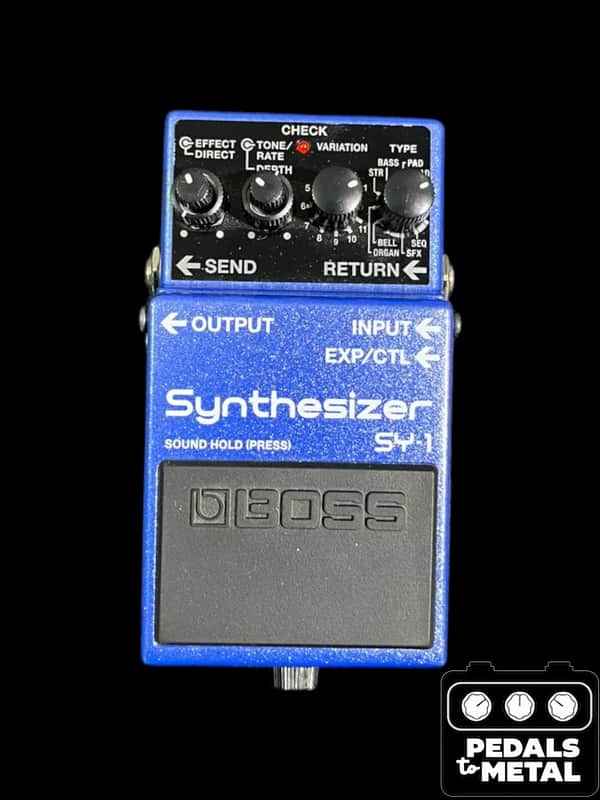 Boss SY-1 Synthesizer 2019 - Present - Blue - X21699 image 1