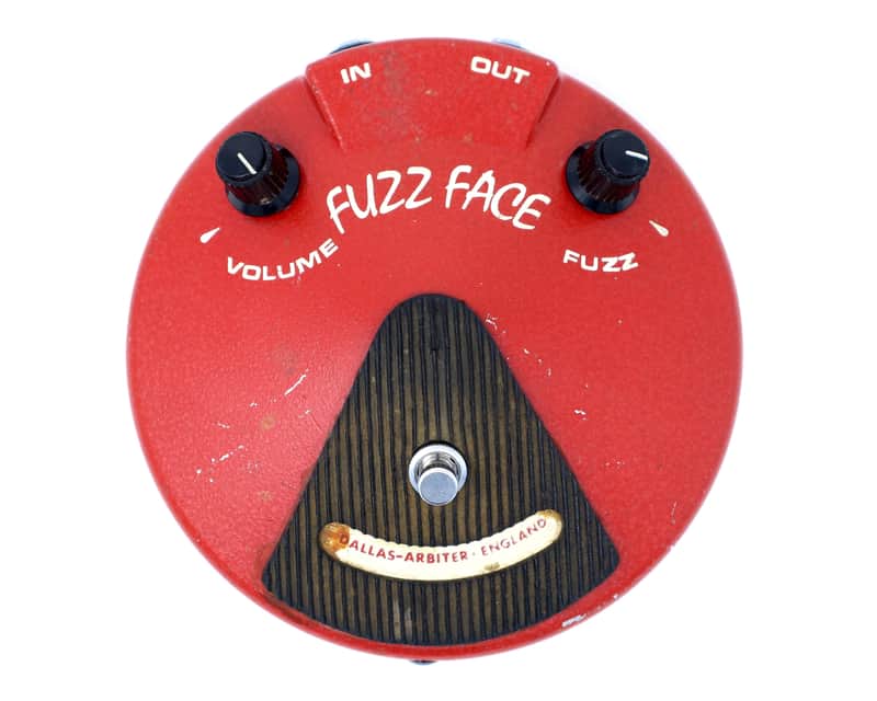 Dallas Arbiter Silicon Fuzz Face 1968 - Red image 1