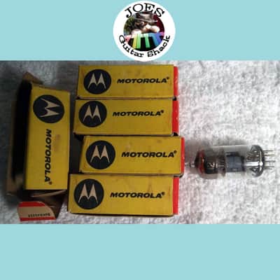 60's NOS Motorola 12AT7 Rare GE U Getter Preamp Electron Tube - Made in USA - New Old Stock - Will Combine Shipping! image 1