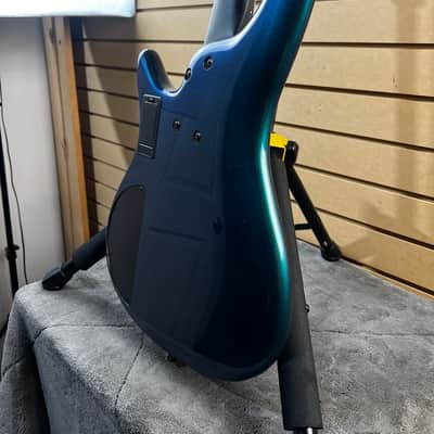 Ibanez Bass Workshop SRMS720 Multi-scale Electric Bass Guitar - Blue Chameleon #784 image 8