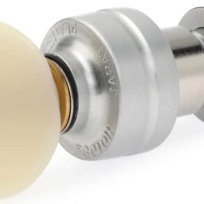 Gotoh UPT Planetary Ukulele Tuners - Satin Chrome / White Buttons image 3