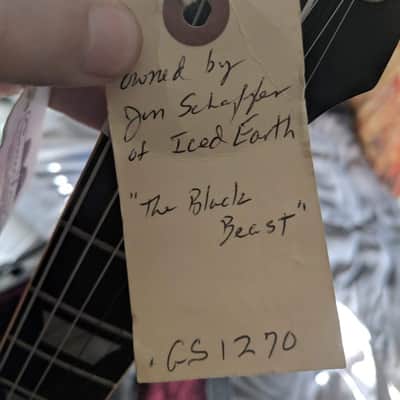 Jon Schaffer (Iced Earth) Pre-Owned Gibson Les Paul '57 Reissue 2007 Black image 3