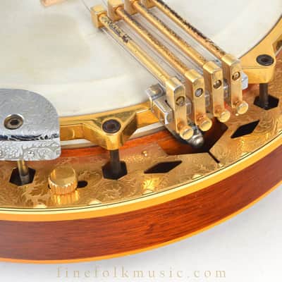 1970s FRAMUS OLDTIME GOLD SERIES TENOR BANJO image 12