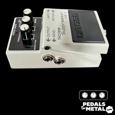 Boss NS-2 Noise Suppressor (Silver Label) 1989 - Present - White X11469 image 3