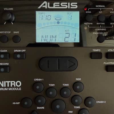 ALESIS NITRO DM7X Electronic Drum Part: Sound Module Processor w/AC Adapter Bild 2