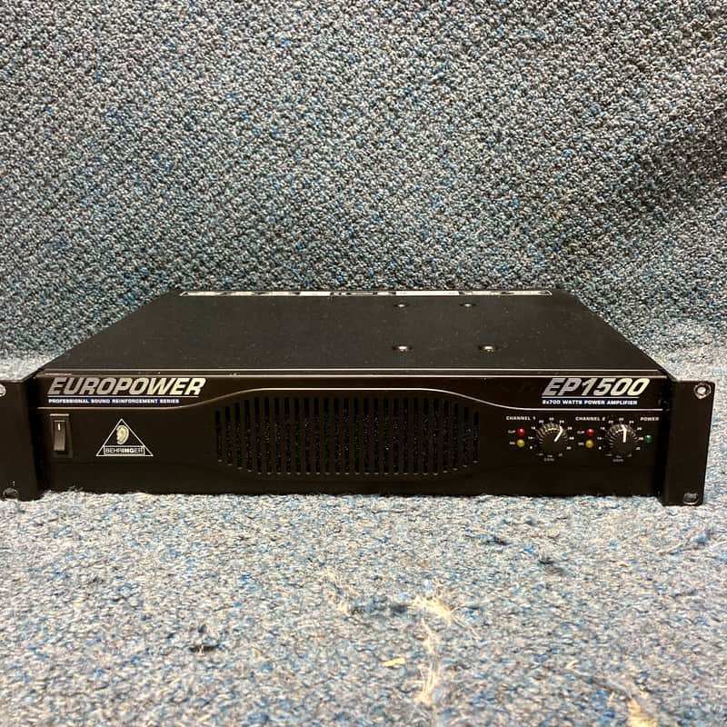 BEHRINGER ベリンガー パワーアンプ EUROPOWER EP1500 BEHRINGER(ベリンガー)/パワード・ミキサー/PMP500 EUROPOWER(アンプ