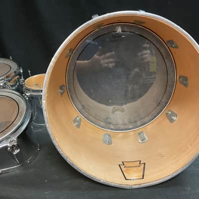 Ludwig Vintage Ludwig Quint Marching Tenors - Silver image 5