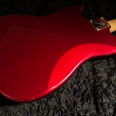 Fender Made in Japan Traditional 70s Mustang Candy Apple Red 2025 image 3