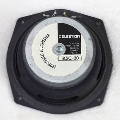 CELESTION K5C-30 5" Speaker 8 Ohms, from 1997 Trace Acoustic TA100R Guitar Amp, Works Perfectly  (#4 of 4x Speakers Available) image 2