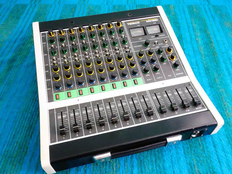 Teisco (Kawai) MX-850 8 Channel Mixer - 80's Analog - Serviced