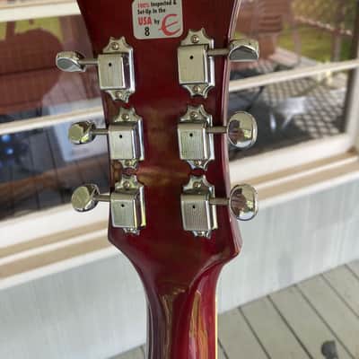 Epiphone Riviera Reissue 1994 - 1999 - Cherry image 7