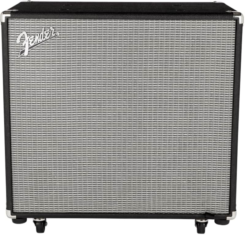 Fender Rumble 115 V3 Speaker Cabinet Black/Silver image 1