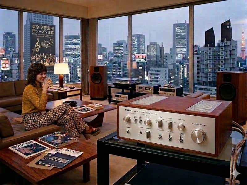 Yamaha CA 1000 II amplificatore / Year 1974