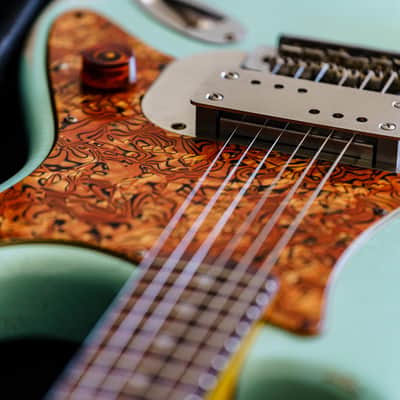 Navacaster Coodercaster Junior,  Sonic Blue image 11