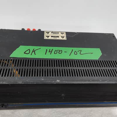 QSC Vintage Series One Model 1400, 200 watts 8 Ohms, made in USA image 8