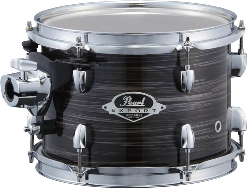 Pearl Export EXX Mounted Tom - 7 inches x 10 inches  Metallic Amethyst Twist Wrap image 1