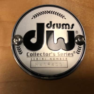 DW Collector's Series "10&6" Maple Snare Drum - 14x7 - Natural Satin (Used) image 4