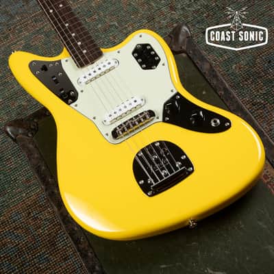 2026 Fender FSR Traditional 60s Jaguar Made in Japan MIJ Graffiti Yellow image 7
