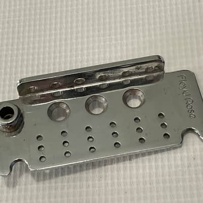 1980's Era Kramer Guitar NFT German Made Original Floyd Rose Chrome Tremolo Bridge Base Plate image 2