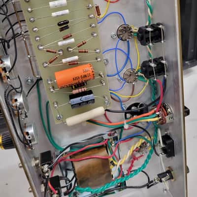 Custom Hand-Wired Marshall Clone 18W TMB Tube Guitar Amp Head (C016-A25) image 16