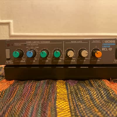 Boss RCL-10 Micro Rack Series Compressor Limiter 1985 - 1990 - Black image 1