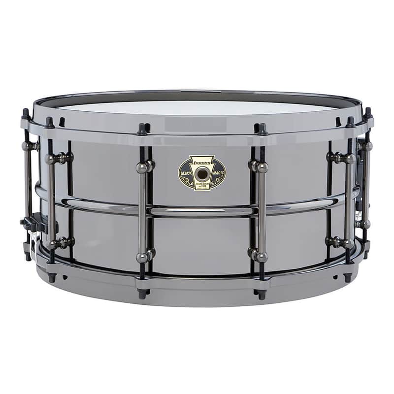 Ludwig LW6514 Black Magic 6.5x14" Brass Snare Drum image 1