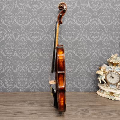 1965 Austrian 7/8 Stradivarius Model Violin - Restored by Roman Danilin image 4