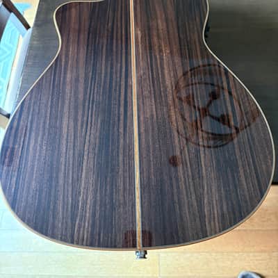 Cordoba Fusion Orchestra 12 Cutaway Nylon String 2026 - Glossy Solid Cedar Top, Rosewood Sides and Back image 8