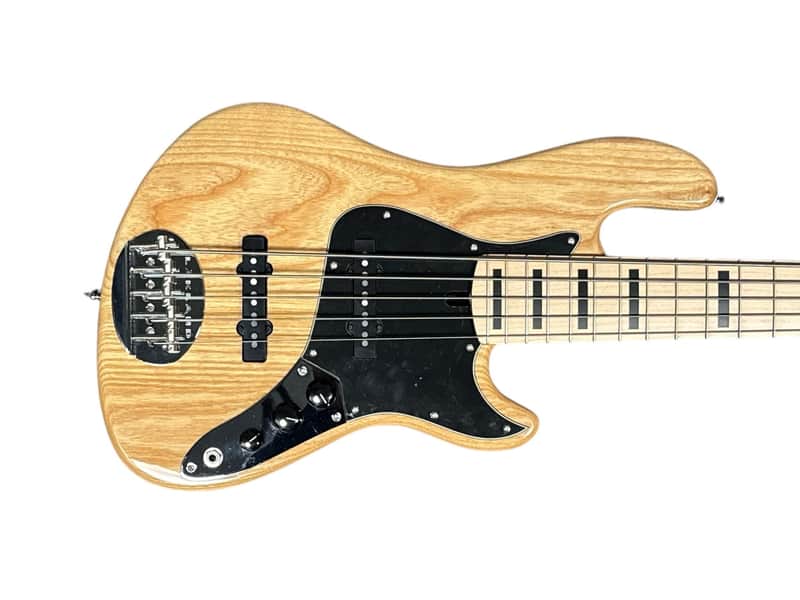 Lakland Skyline Darryl Jones 5 Jazz Natural/Maple/Black Blocks *IN STOCK* image 1