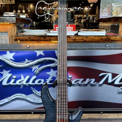 Schecter - Charles Berthoud - CB-5 - 5-String Active Bass Guitar - See Through Black Satin Finish image 11