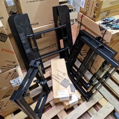 Martin Audio MLA Mini, demo system packaged in transport cases and covers image 2