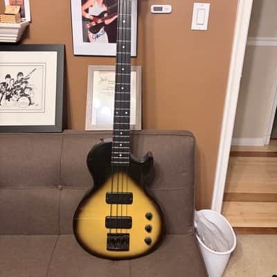 Rare Gibson Bass LPB-1 Les Paul Bass 1991 - Vintage Sunburst image 1