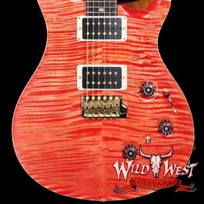 PRS Wild West Guitars 25th Anniversary Limited Run Wood Library Artist Package Custom 24 Piezo Salmon (Private Stock Color) 8.50 LBS (US Only / No International Shipping) image 1