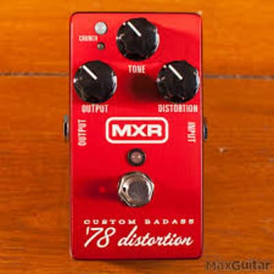MXR CUSTOM BADASS 78' DISTORTION PEDAL image 1