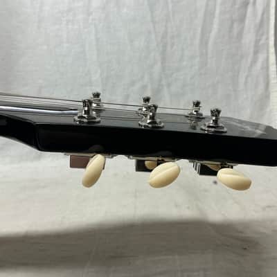 Epiphone Les Paul Junior LP Jr DC Double Cut doublecut Guitar - Ebony image 8
