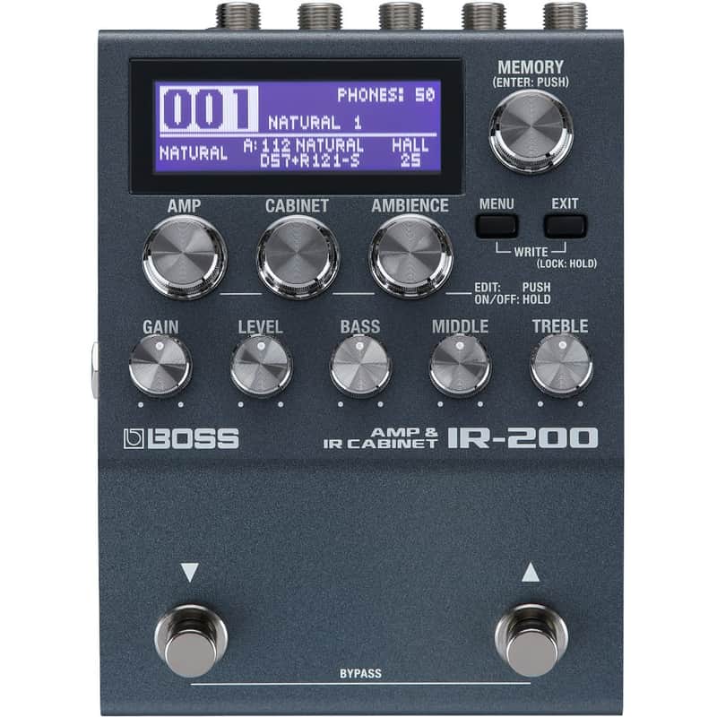 Boss IR-200 Amp & IR Cabinet Pedal image 1