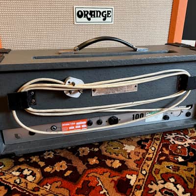 Vintage 1975 Laney Klipp L100 Lead Valve Amplifier Grey Head Partridge *1970s* image 10