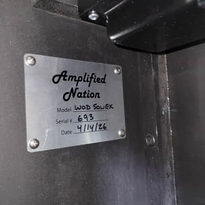 Amplified Nation Wonderland Overdrive V2 WOD50WEX Combo Near Mint 2026 - Black image 11