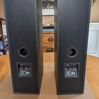 Kef Q50 Black Floor Standing Speakers Uni-q Great Condition image 2