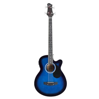 🎸Acoustic Electric Bass Guitar with a Rosewood Fretboard +Soft Case/Gig Bag +Strap +Cable +Picks!🎸 image 3