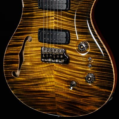 PRS Private Stock 11604 Custom 24-08 Semi-Hollow Tiger Eye Glow (354) image 1