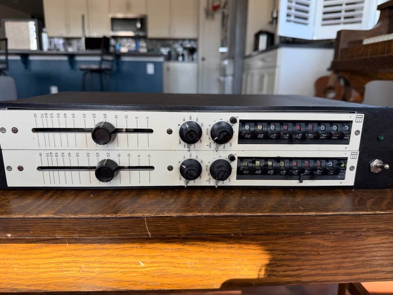 Electrodyne 712L Preamp EQ Channel Strip Racked Pair image 1