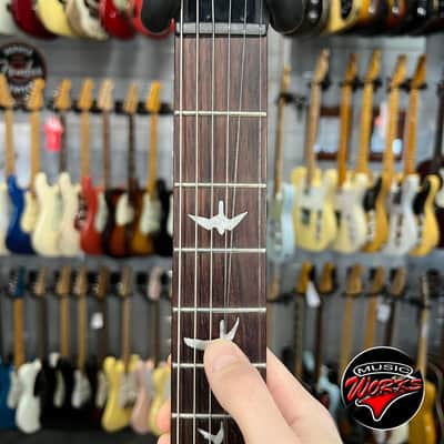 Prs   Se Ce24 Sandblasted Limited Ed Satin Blue image 4