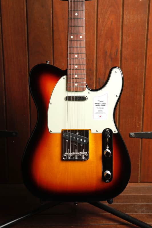 Fender Made in Japan Traditional '60s Telecaster 3-Colour Sunburst Electric Guitar image 1