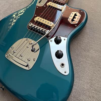 Fender Vintera '60s Jaguar with Pau Ferro Fretboard 2019 - 2023 - Ocean Turquoise image 4